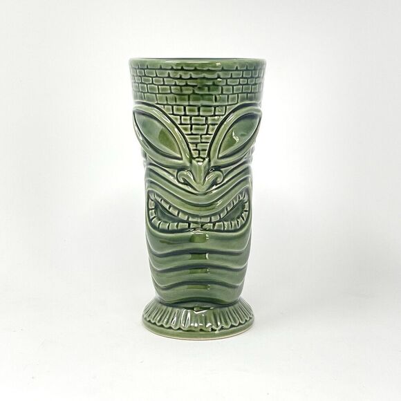 Forbidden Island Alameda Tiki Diablo Mug Tiki Farm 2005 Green Zombie Mai Tai - Picture 1 of 6